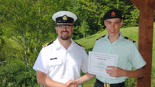 Un Chamblyen devient commandant adjoint de camp à 15 ans pour une journée